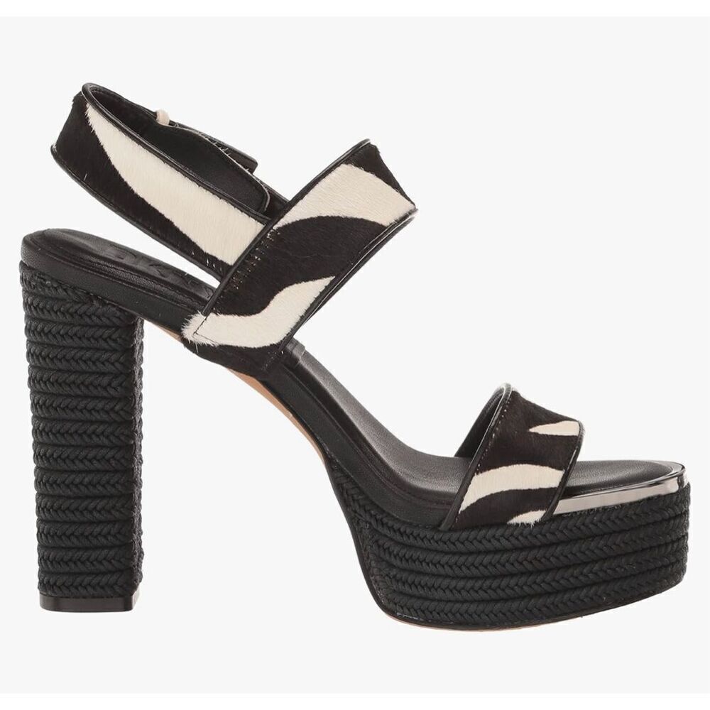 DKNY Women's Everyday Yadira-Platform Sl Heeled Sandal